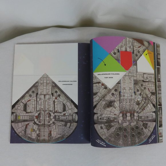 Star Wars Folder Flyers Paper Airplane Book - Picture 4 of 9